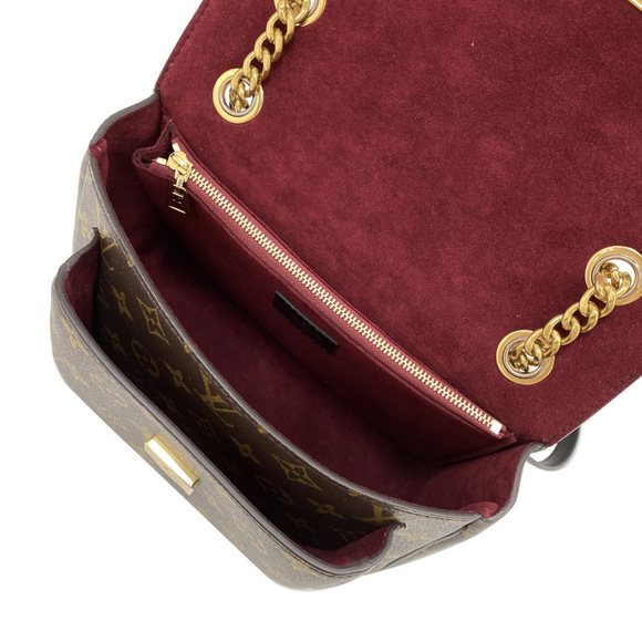 Louis Vuitton Passy Monogram Hand Bag Brown Gold - Picture 6 of 7